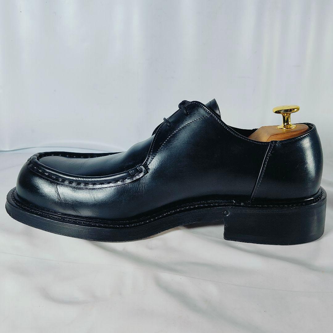 【極艶美品】PREMIATA イタリア製 ブラックラピド製法　高級黒艶本革 革靴