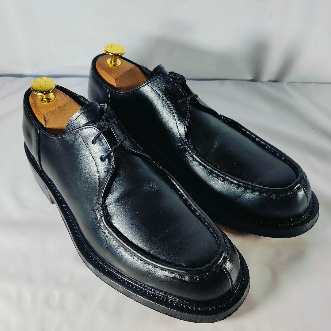 【極艶美品】PREMIATA イタリア製 ブラックラピド製法　高級黒艶本革 革靴