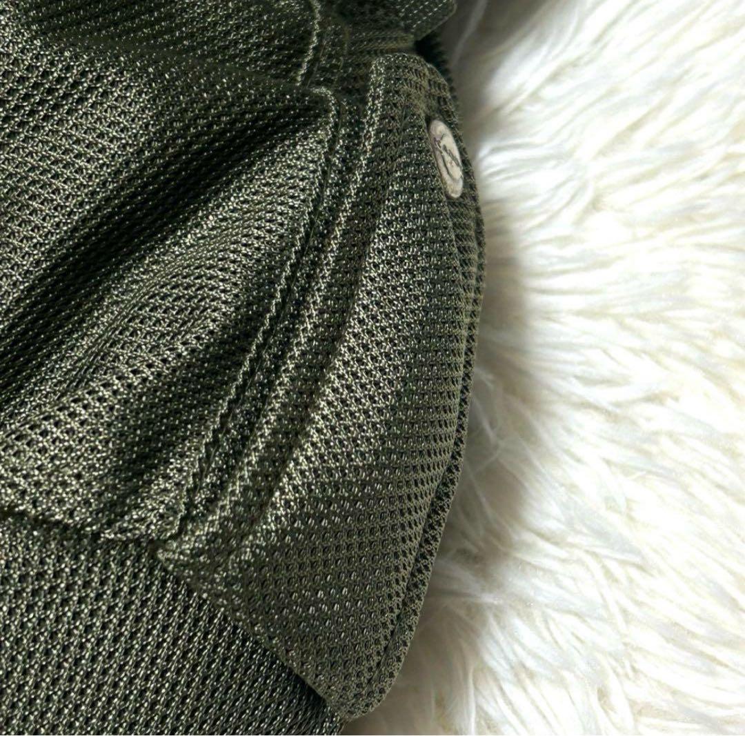 美品　カドヤ　メッシュジャケット　L カーキ系　バイクウェア