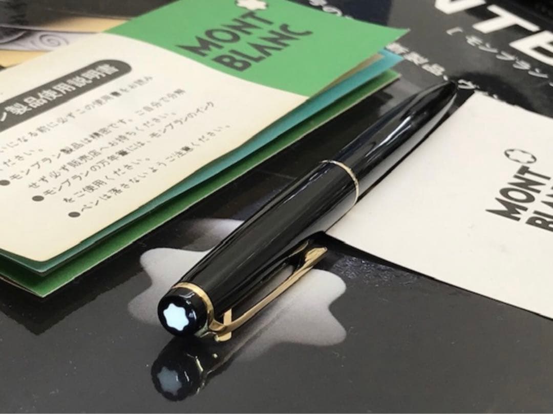 モンブラン　ボールペン★極上品！★ハンマートリガーNo38★現行純正インク装着済