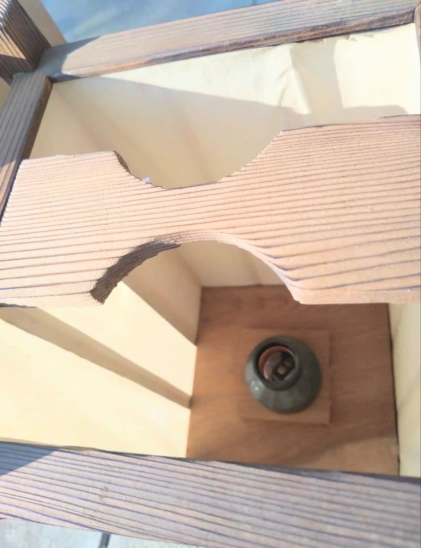 行灯　時計　アンティーク