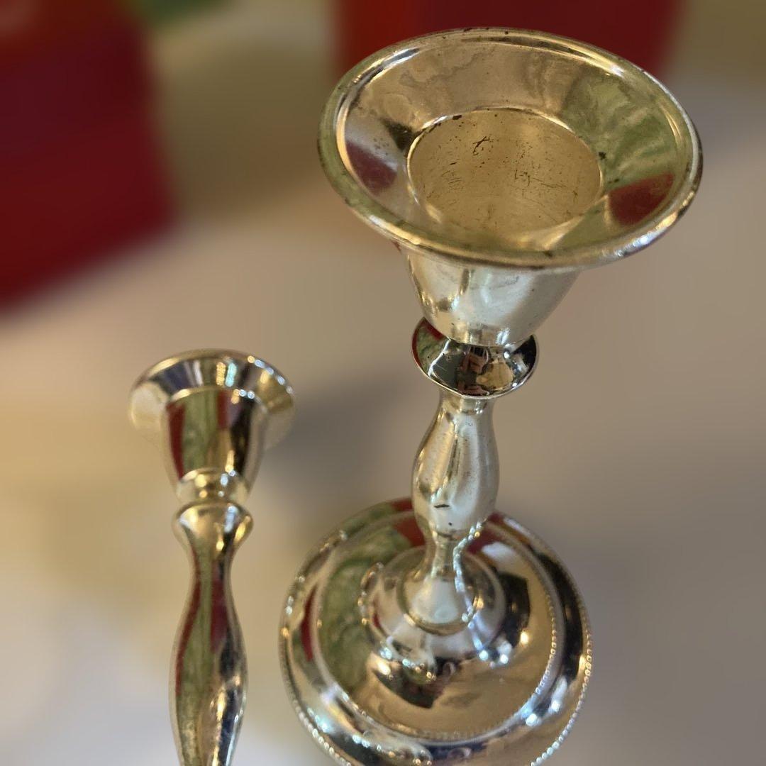 VAROSA VALENTIメタルキャンドルスタンド　2個　バロッサ・バレンティ