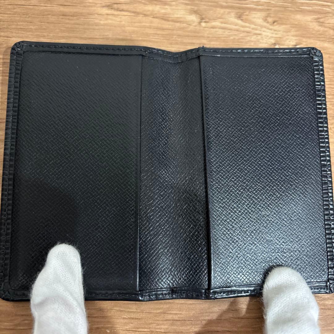 ルイヴィトン エピ 名刺入れ 名刺ケース カードケース 黒