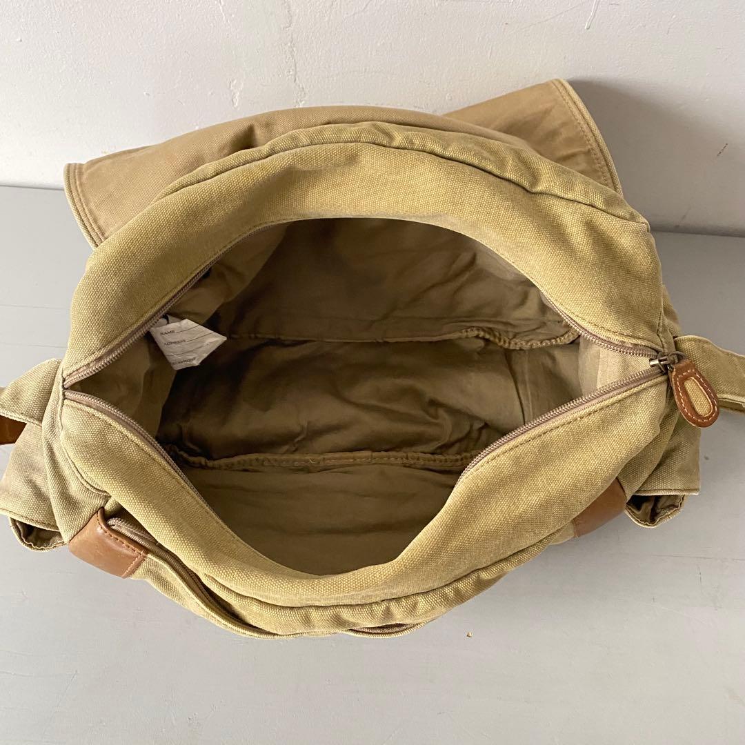 00s L.L.BEAN エルエルビーン　ショルダーバッグ　カバン　レザー　鞄