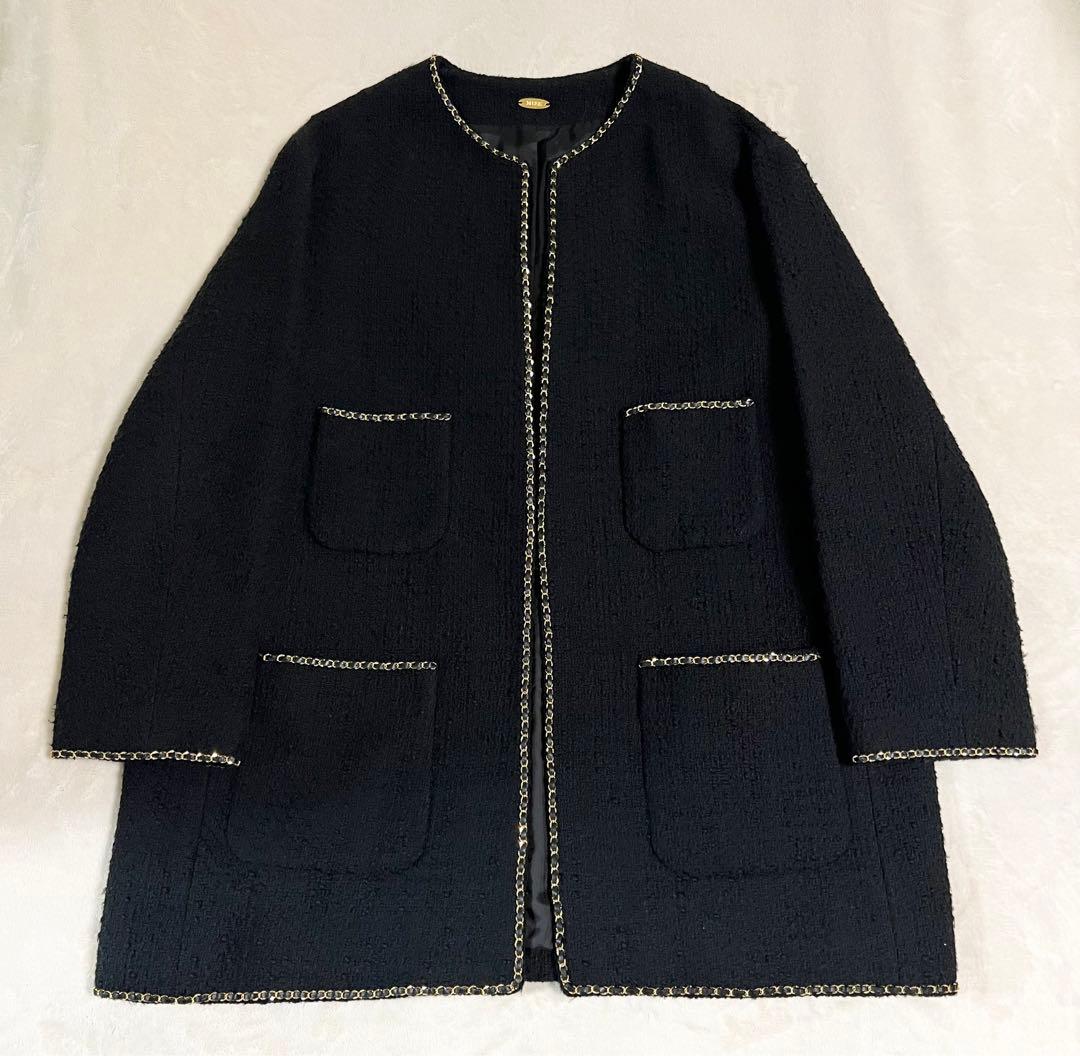 【SNOO様】24AW極美品！ドゥーズィエムクラス chain tweed JK