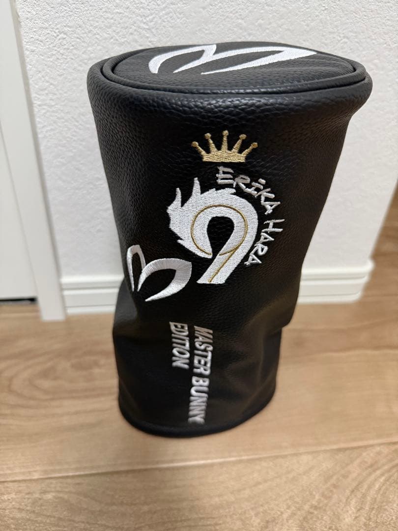 新品 マスターバニー原英莉花プロアイコン限定キャディバック DR用ヘッドカバー付