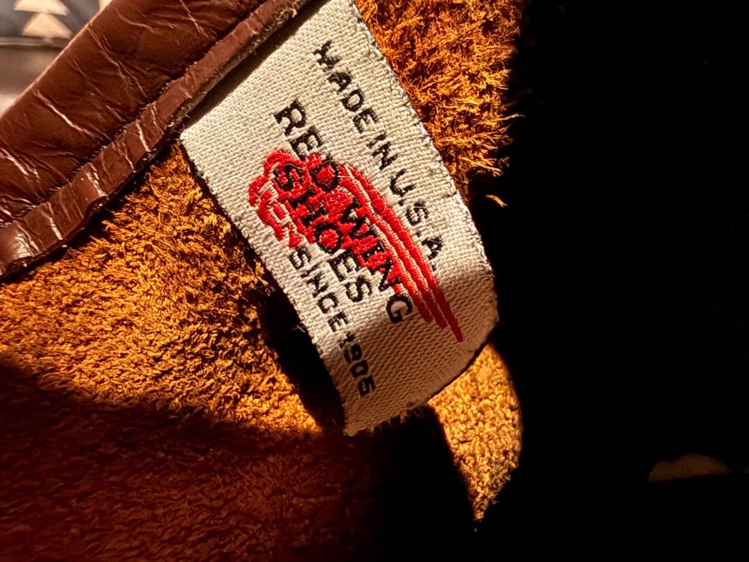 Redwing 875 アイリッシュセッター　サイド羽タグ US8.5E