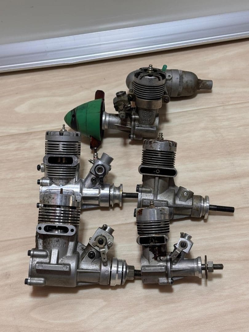 ラジコン用2ストロークエンジンラジコン飛行機 WEBRA ENYA 45+