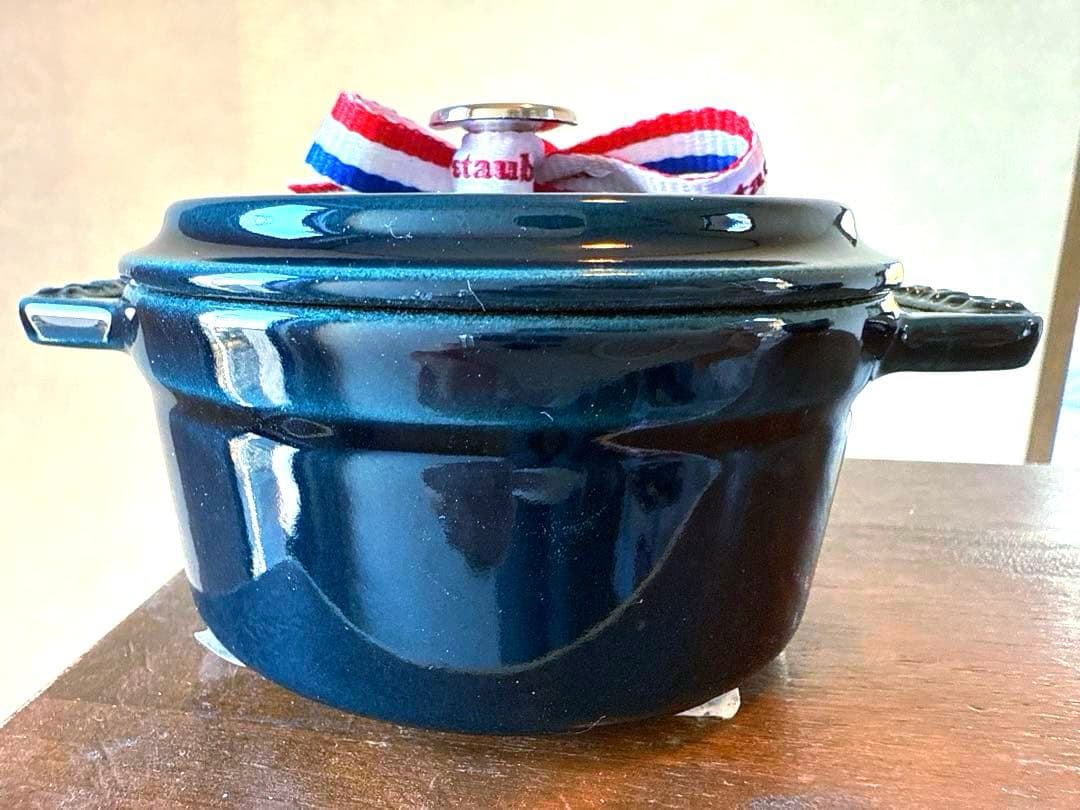 ストウブＳＴＡＵＢ限定色ラメール正規ココットラウンド１０ｃｍ新品未使用生涯保証付
