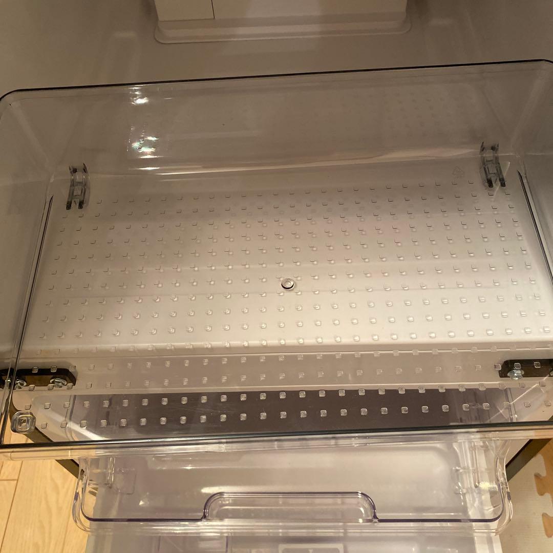 【超美品】SHARP ブラック冷蔵庫　SJ-D15K-H 2024年製152L