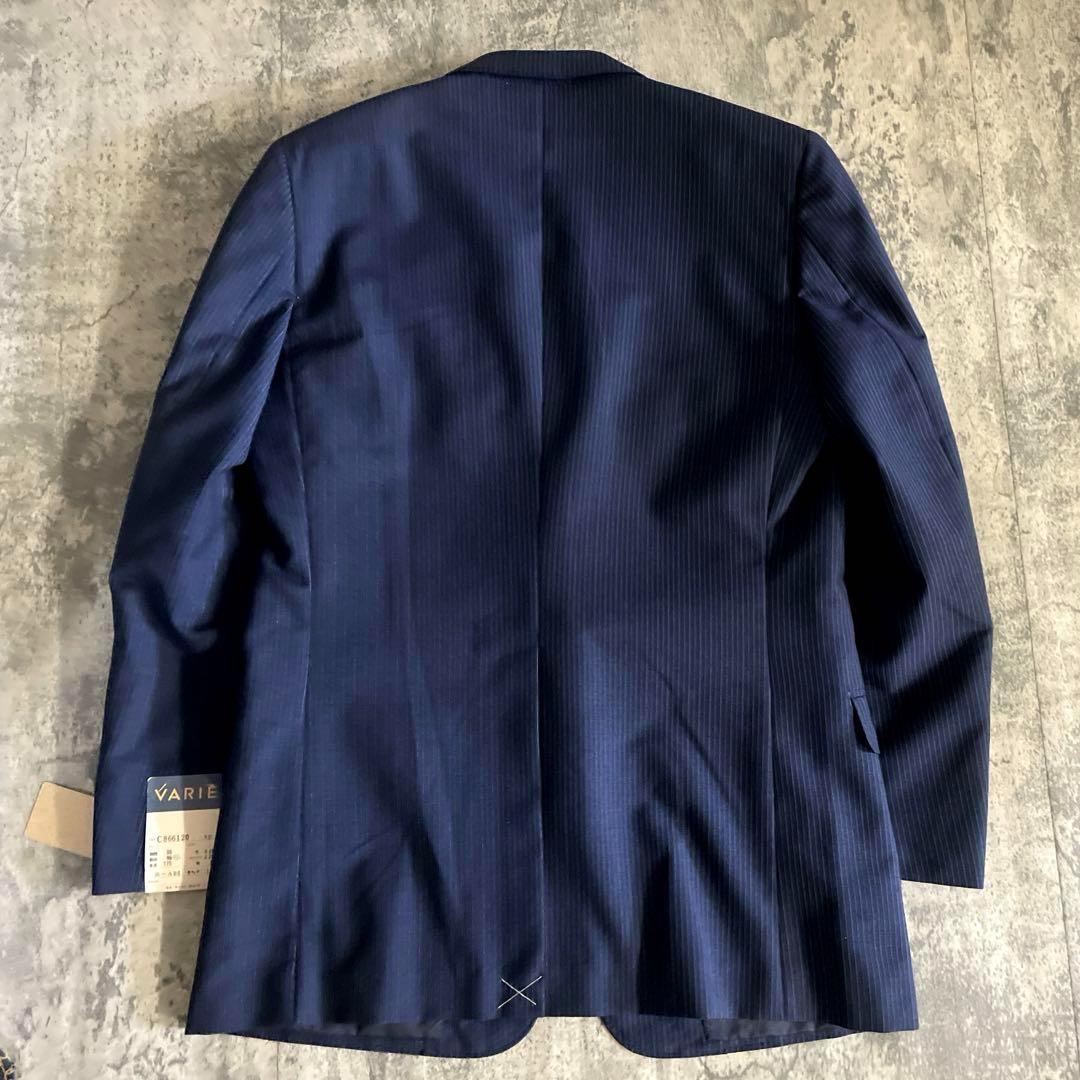 未使用 オッドベスト GUCCI グッチ ネクタイ ストライプ 濃紺スーツ L