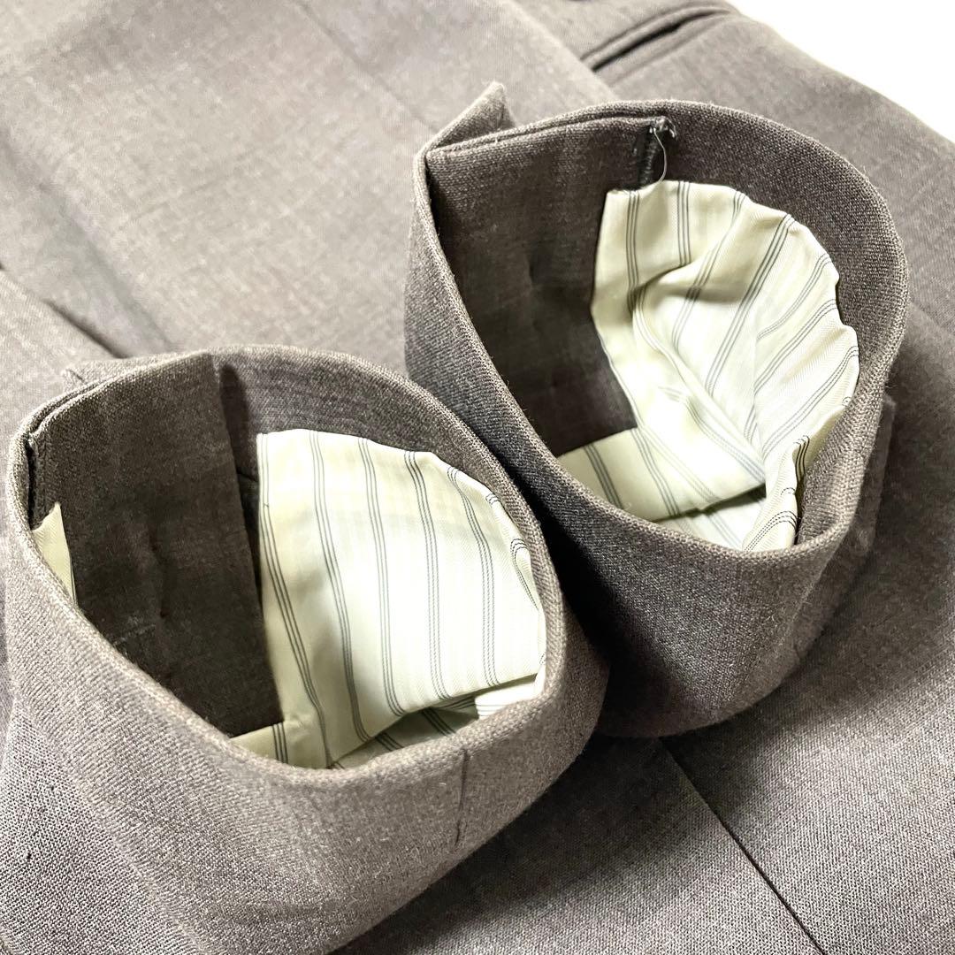 ■美品■スピックアンドスパン　ダブルテーラードジャケット　ブラウン　38