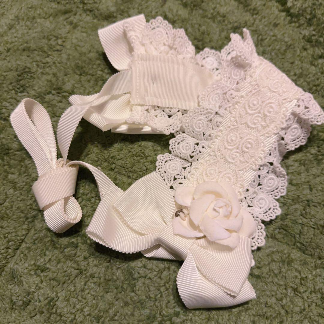 お花付きキャノチエ&カチューシャ&ヘッドドレス