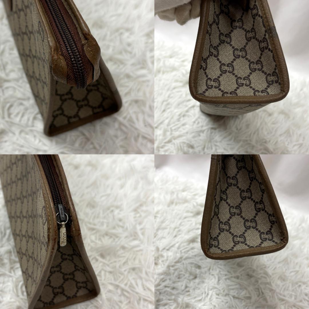 【正規品】GUCCI　Plus　GG柄　クラッチ　セカンドバッグ　金具
