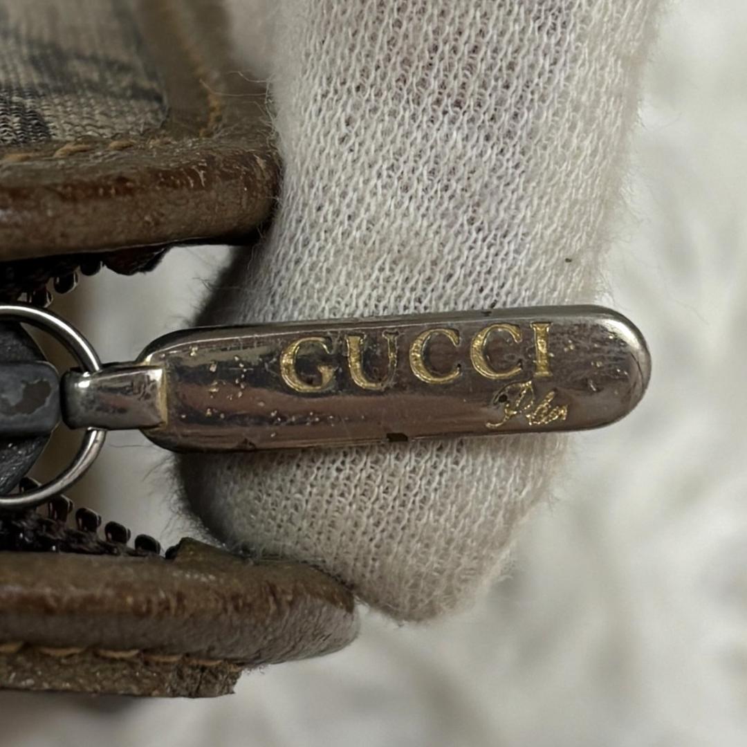 【正規品】GUCCI　Plus　GG柄　クラッチ　セカンドバッグ　金具