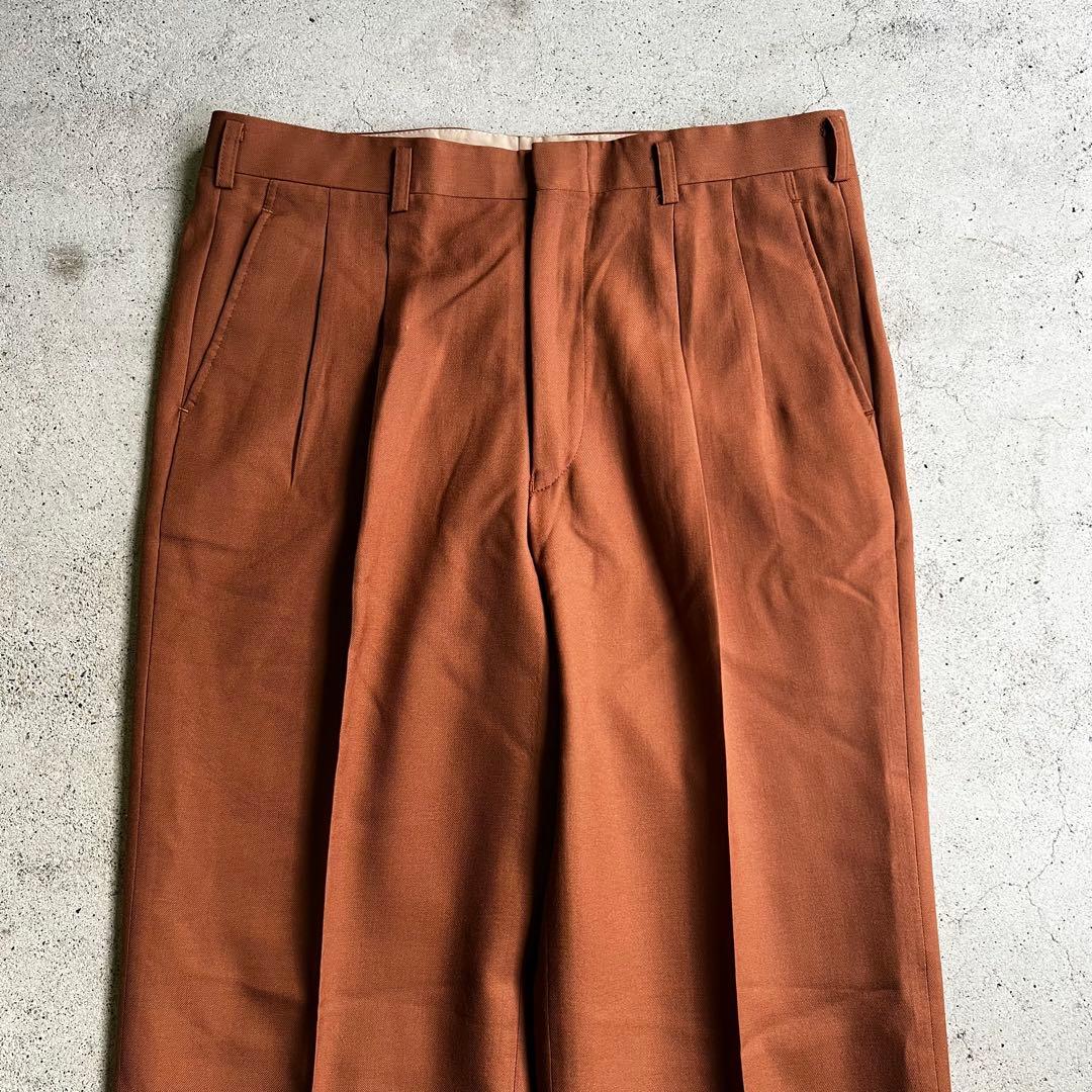 Vintage 成人式　ダブル　セットアップ　スーツ　オレンジ　菅田将暉　古着