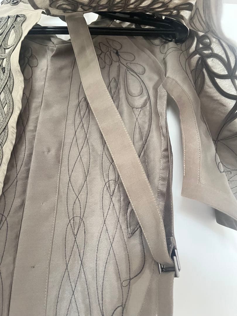 【新品】aoiwanaka アオイワナカ　ケープ　ポンチョ　ブラウン