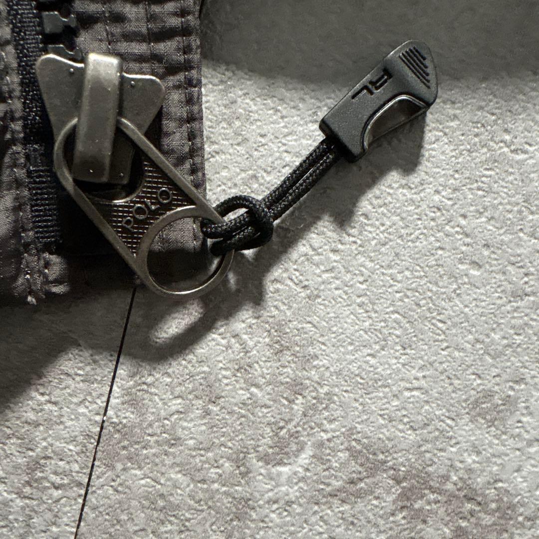 極美品　近年モデル　ポロラルフローレン　ダウンベスト　2way グレー　L