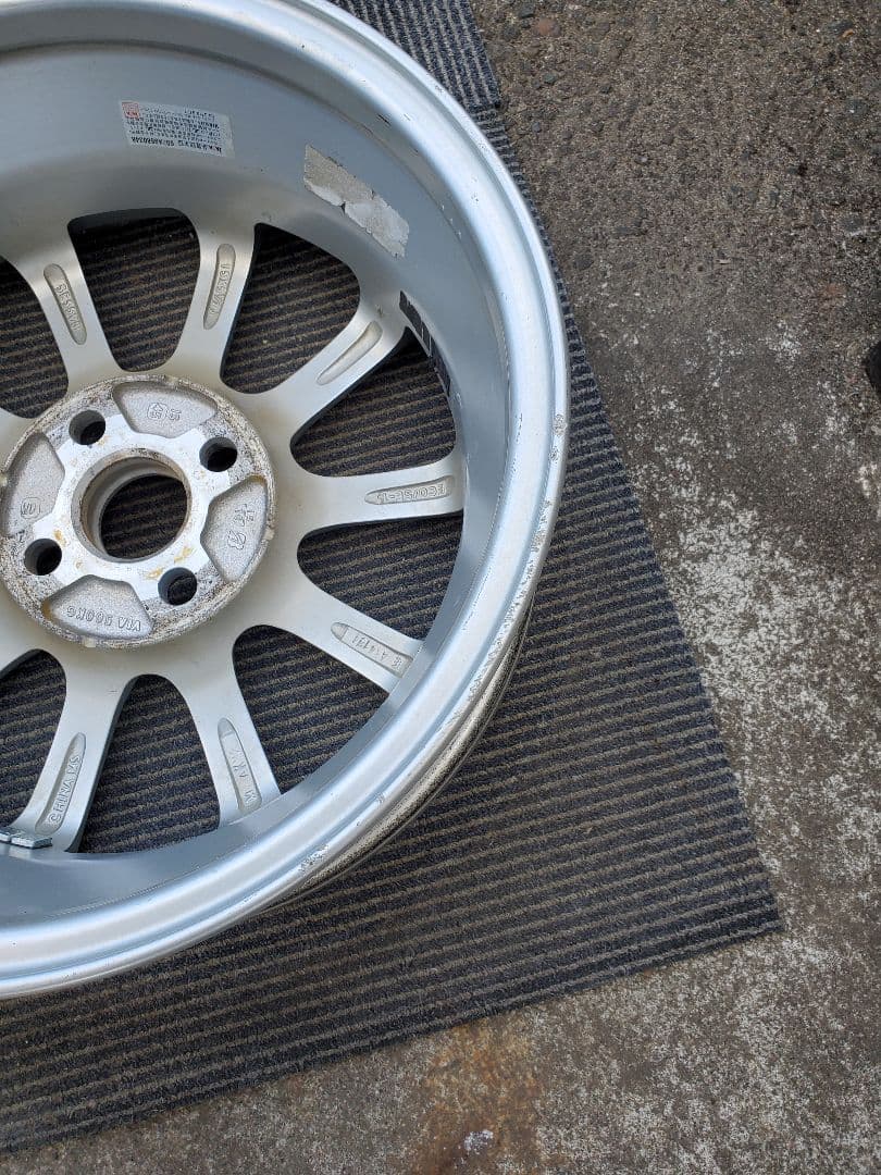 エコホルム 15インチ シルバー 10スポークホイール