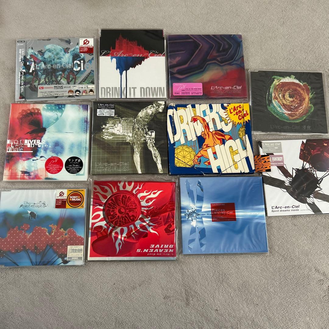 L'Arc-en-Ciel コレクション CD・DVDセット まとめ売り ラルク
