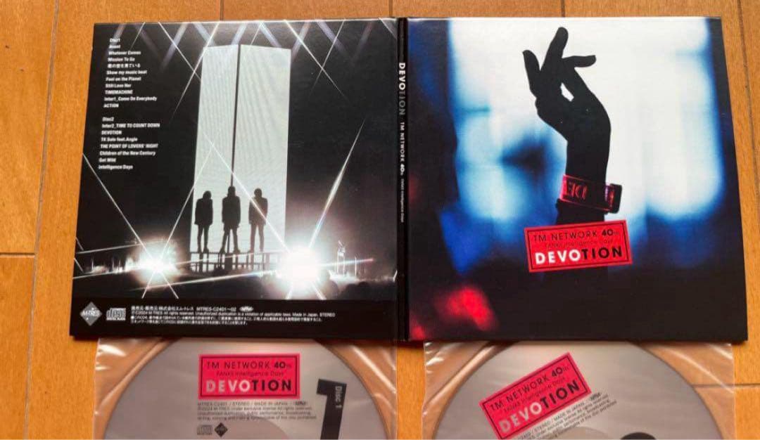 【限定盤2枚組CD】TM NETWORK DEVOTION 小室哲哉 宇都宮隆