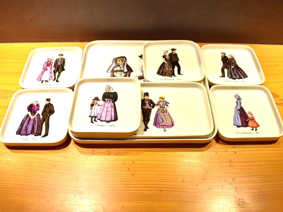 ドイツ ビレロイ＆ボッホ Villeroy & Boch 8点セット 皿プレート