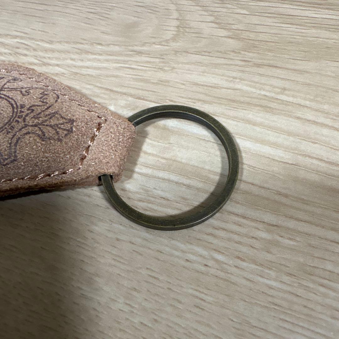 ル*ル様 テンダーロイン　キーホルダー　ベージュ　スエード　廃盤　新品未使用　付