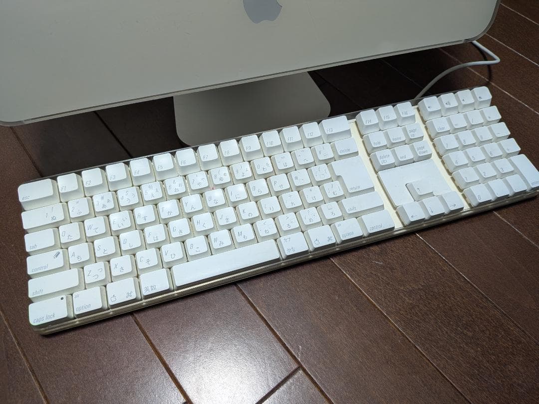 完動品 iMacG5 17インチ HDD160GB OSディスク/純正KB付