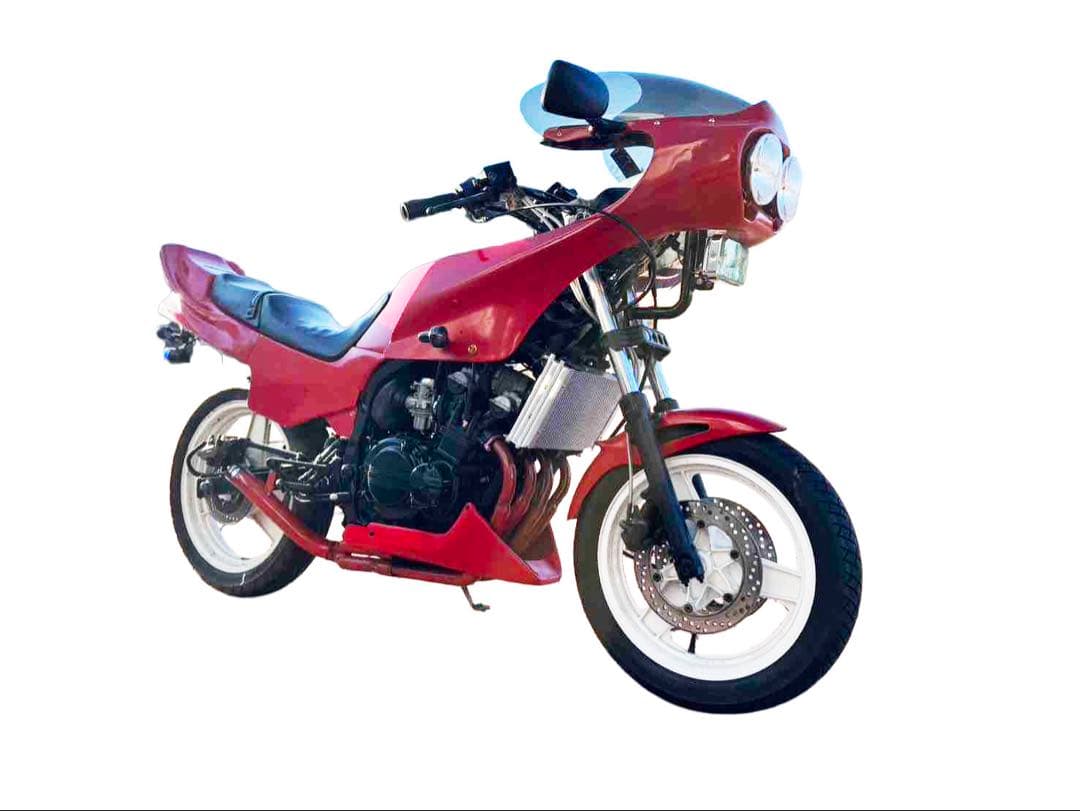 ラジエーターカバー　GF250　送料無料　かっぺオリジナル　空冷オイルクーラー風