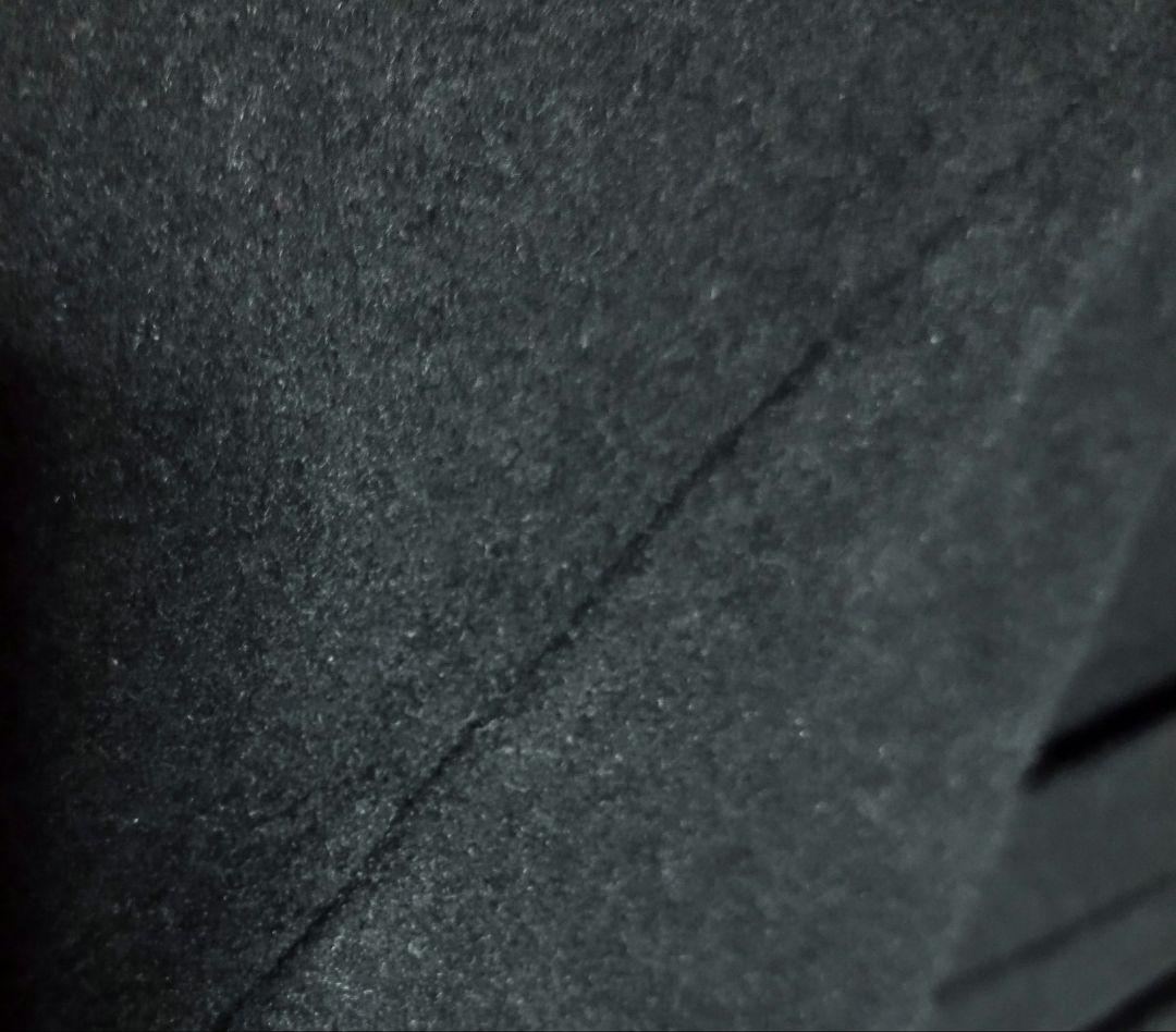  ×コムデギャルソン　ウールＰコート　黒　EUR50