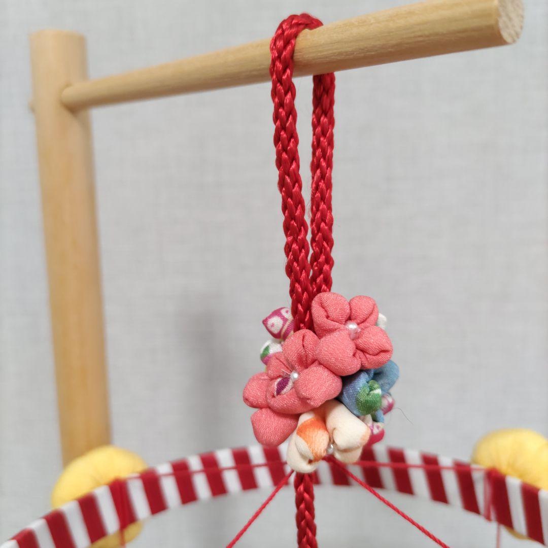 吊るし飾り❆*⁠♡✧　雛祭り♪⁠ヽ⁠(⁠・⁠ˇ⁠∀⁠ˇ⁠・⁠ゞ⁠)木目込み