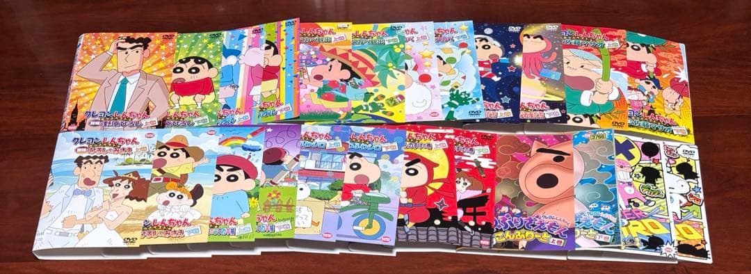 クレヨンしんちゃんTV版傑作選無印〜第15期 全巻完結セット 劇場版付 dvd