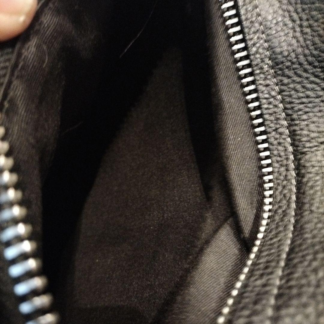 アパレル販売のエビス丸　COACH リュック　レザー　ブラック