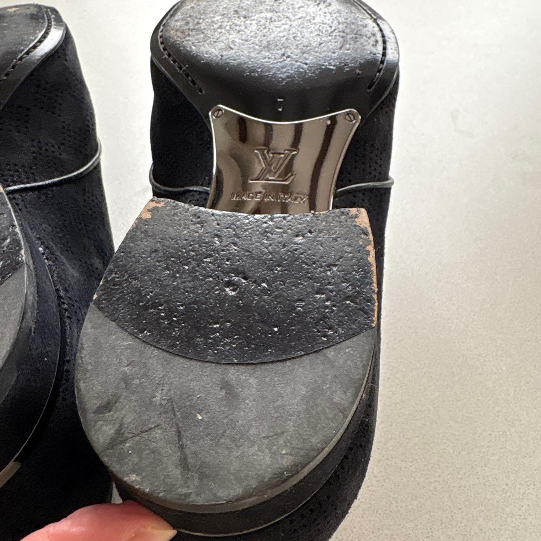 Louis Vuitton ブラック ドレスシューズ　26 サイズ7