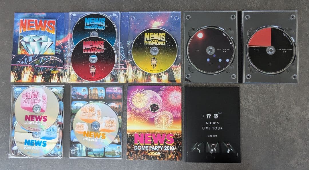 NEWS DVD・BluRay まとめ売り
