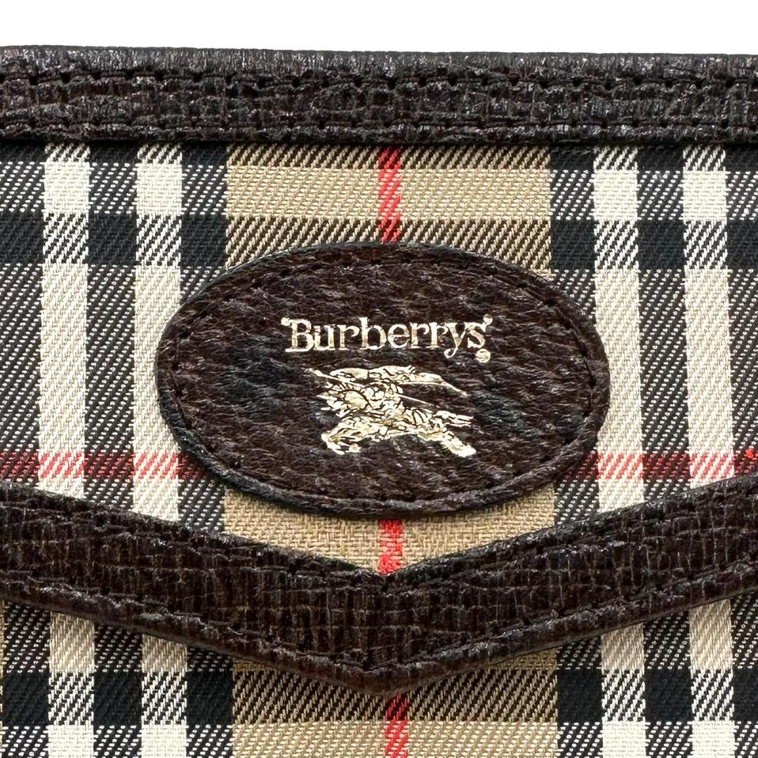 BURBERRY バーバリー ノバチェック クラッチバッグ マルチポーチ