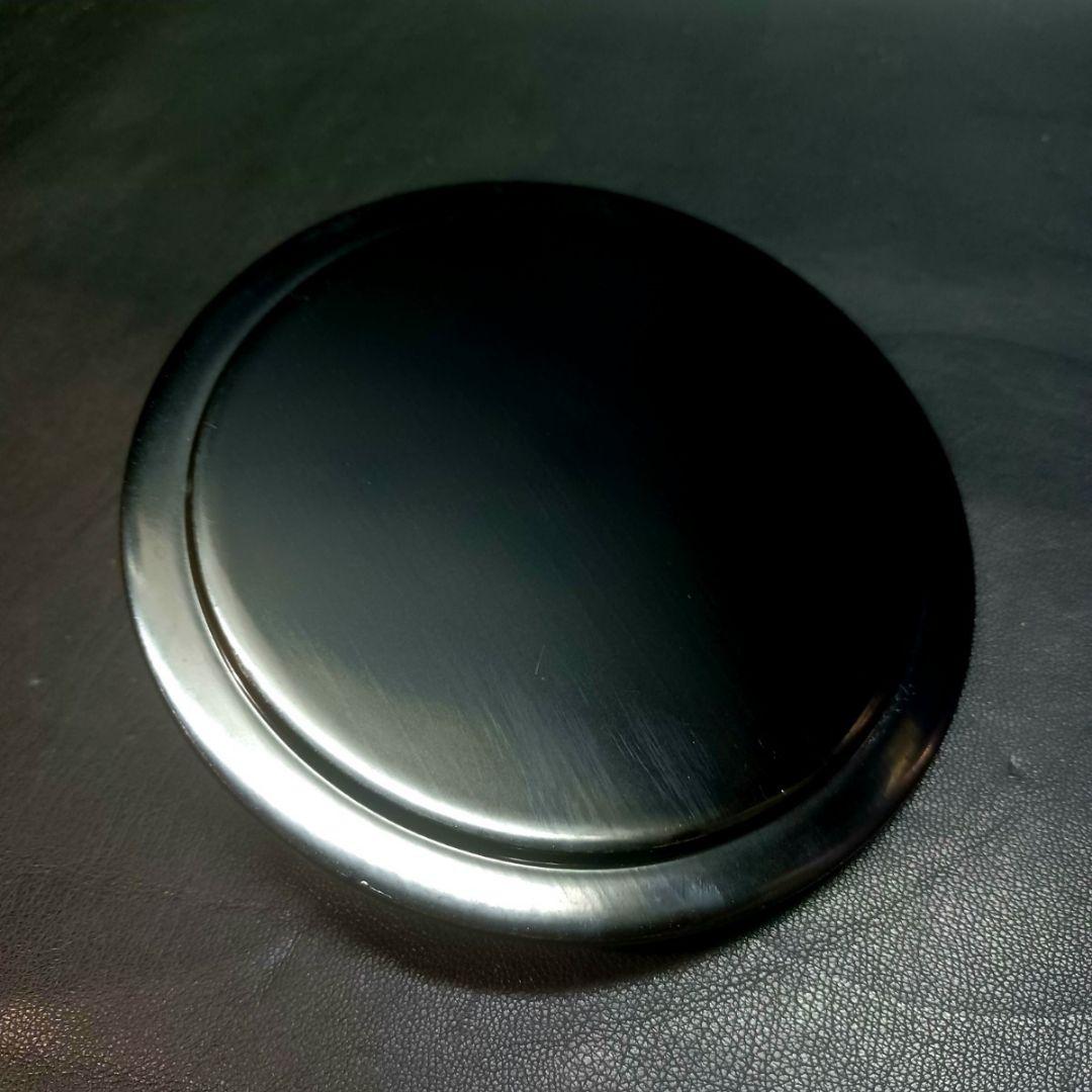 【茶道具】★乳白色 蓋付き ガラス 水指 ★ オパールセント オパルセント