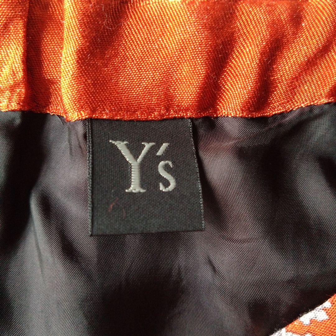 ワイズ　ペイズリープリント　ワイドパンツ