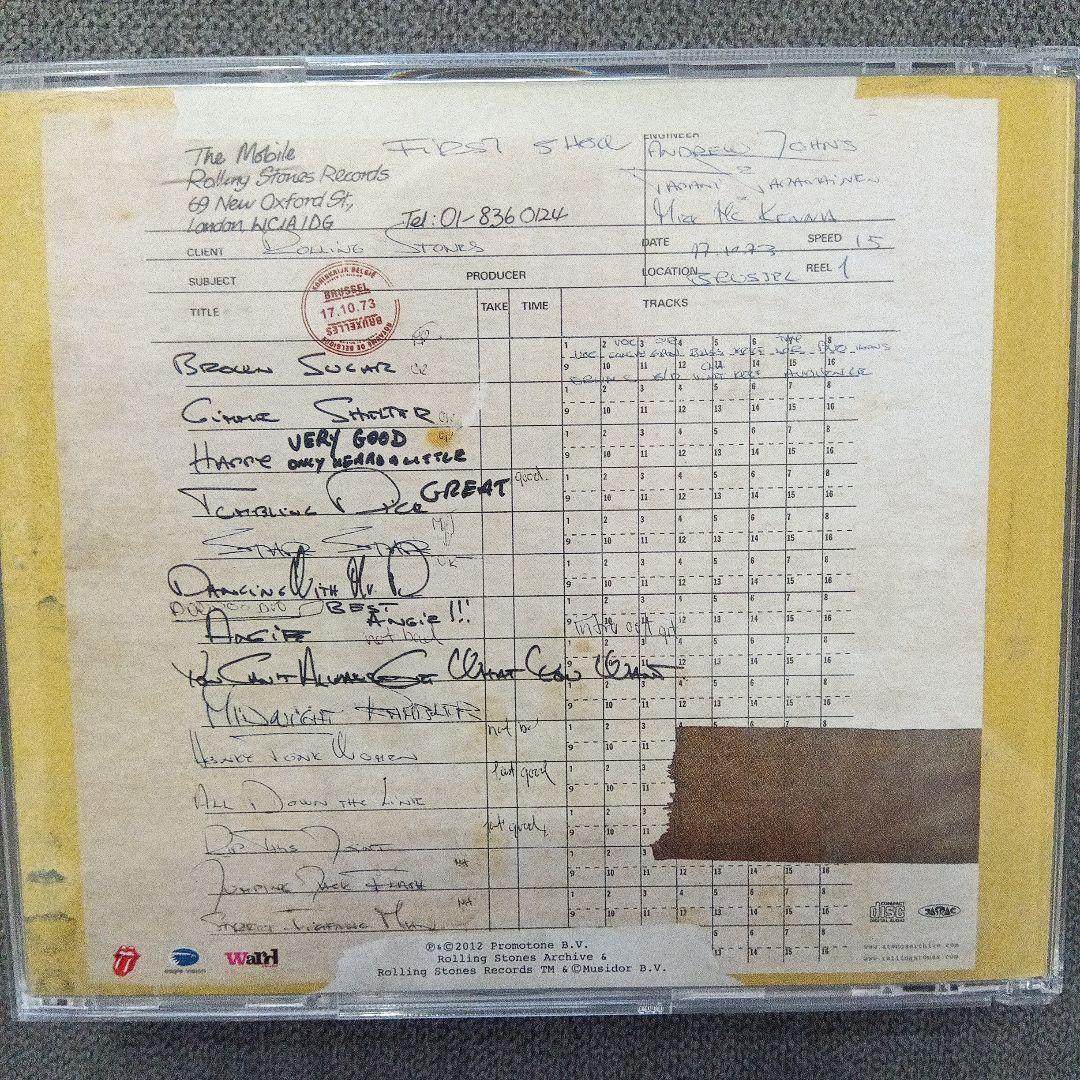 ザ・ローリング・ストーンズ/ブラッセルズ・アフェア1973ほか