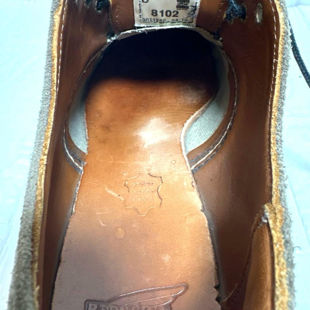 ☆廃盤☆REDWING レッドウイング 8102 オックスフォード 短靴