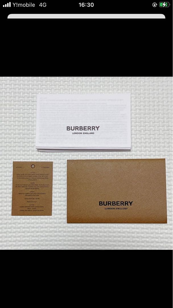 極美品　BURBERRY レザーラウンドジップ長財布　キルティング　黒　TBロゴ