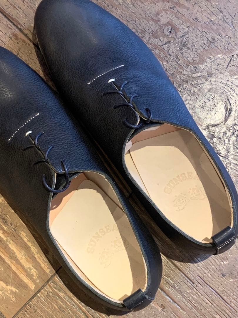 SUNSEA DRESSING SHOES 未使用 サンシー レザー シューズ