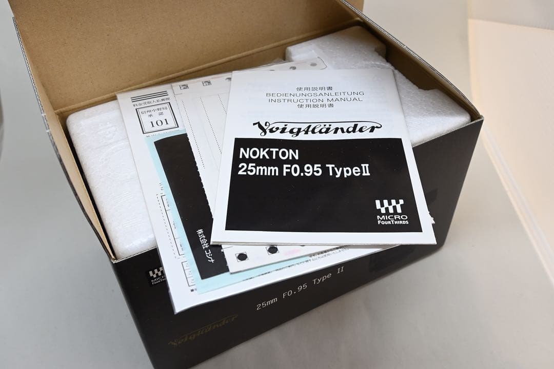 フォクトレンダー NOKTON 25mm f0.95 Type II