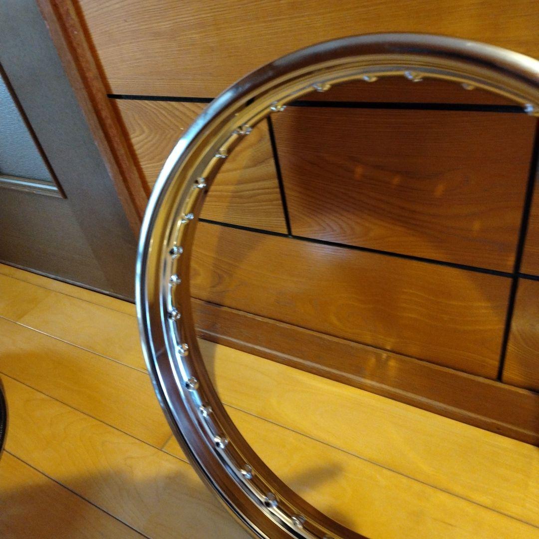 スチール製メッキホイールリム