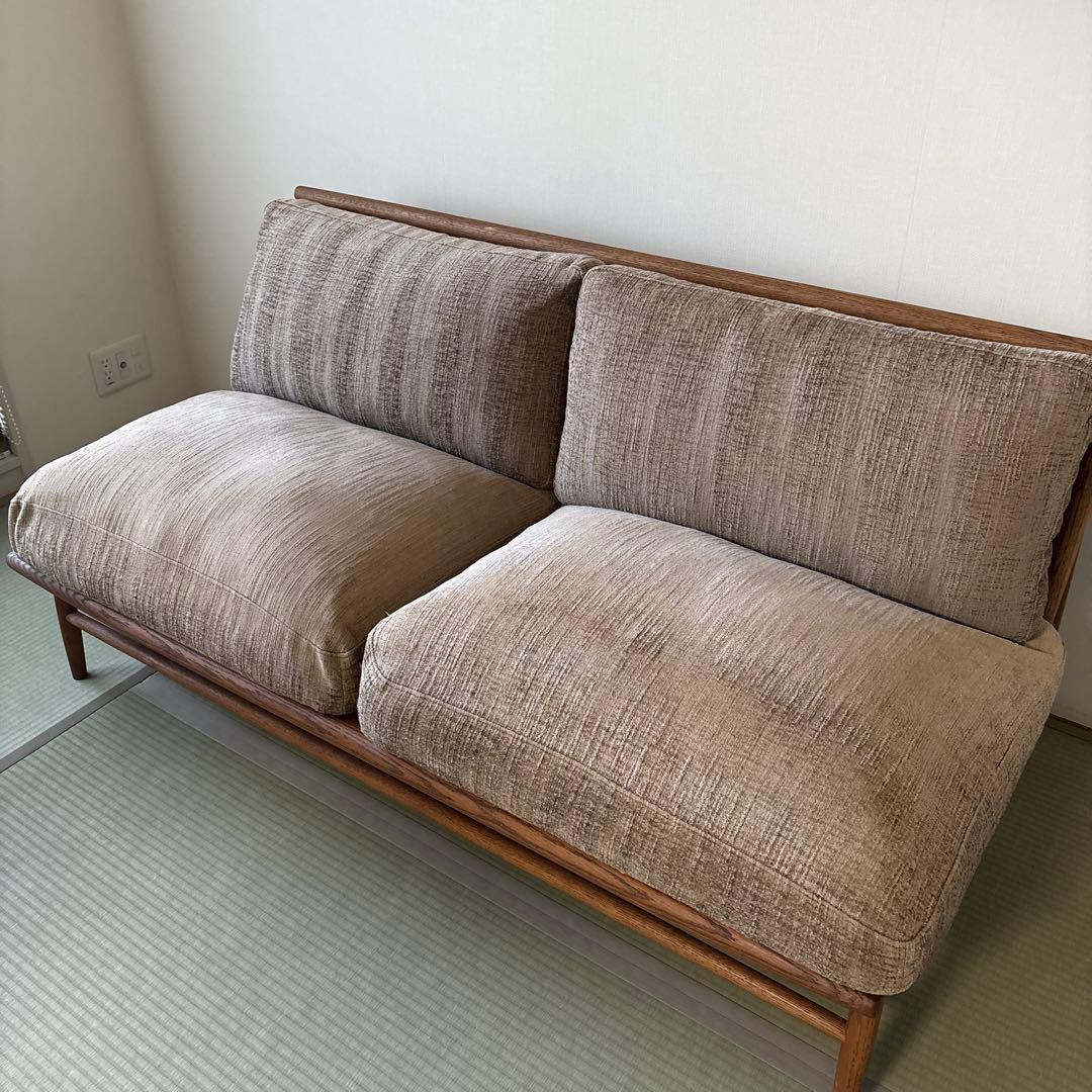 モモナチュラル クラウドソファー cloud 2人掛け MOMO NATURAL