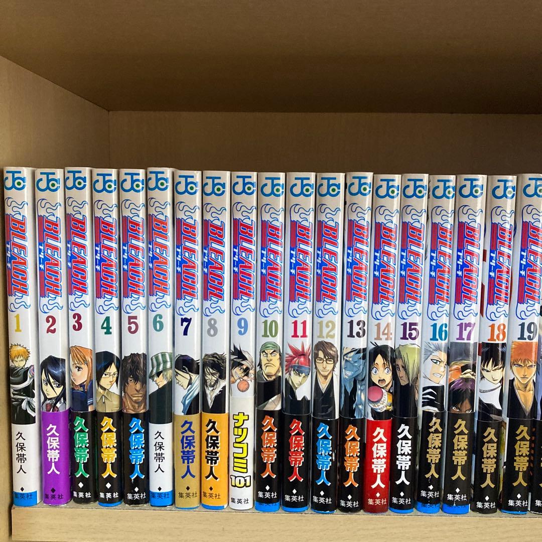 美品❗️送料無料❗️ブリーチ全巻1〜74巻 久保帯人