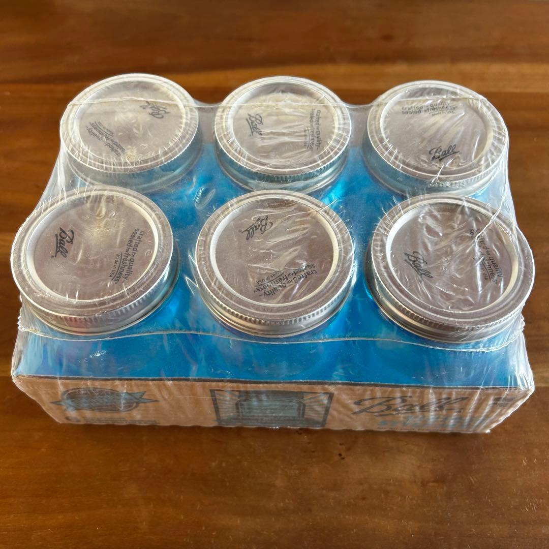 限定】 Ball ボール メイソンジャー 16oz 100周年記念 ブルー 6本