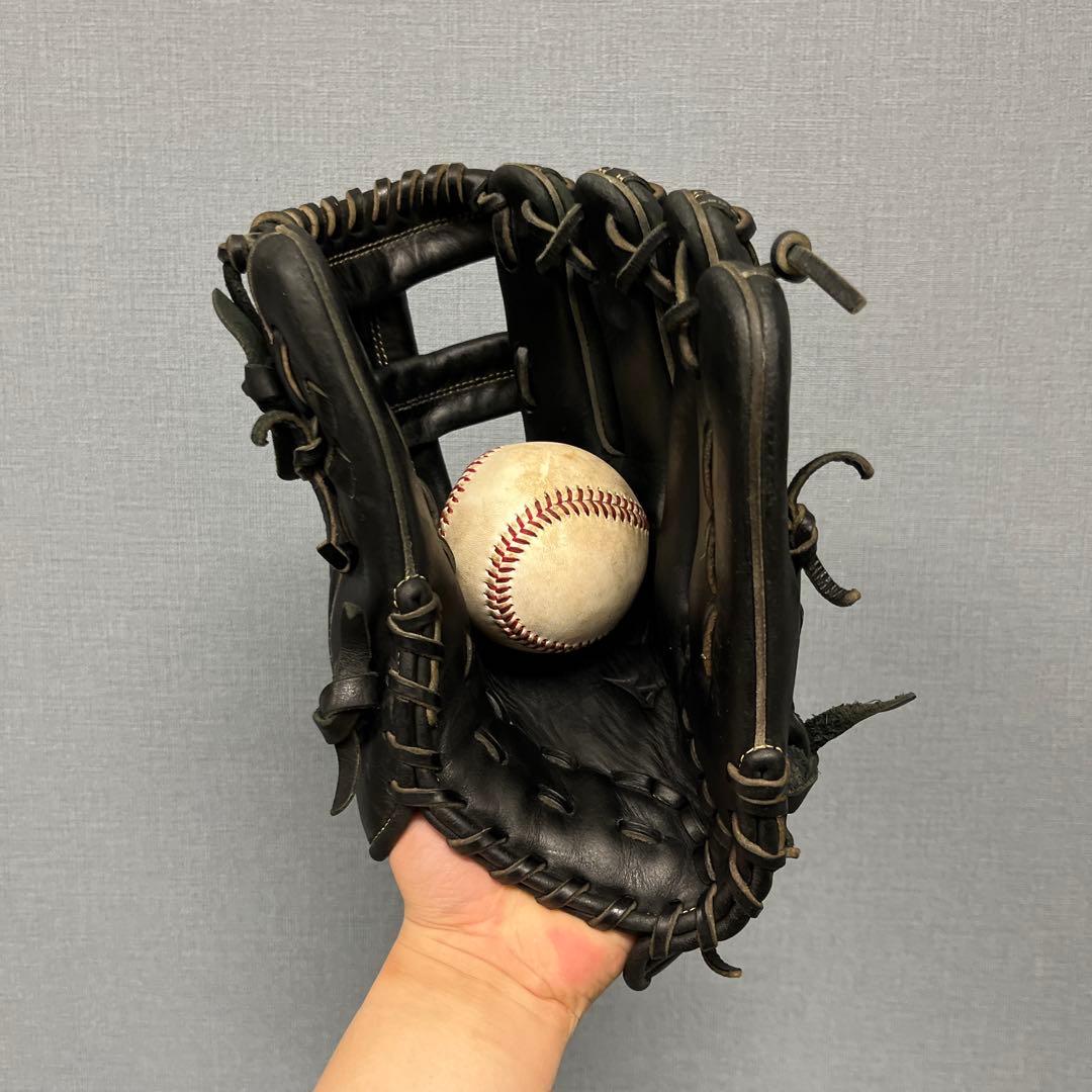 1058 ミズノ グローバルエリート 型抜群 即戦力 軟式 内野手用グローブ