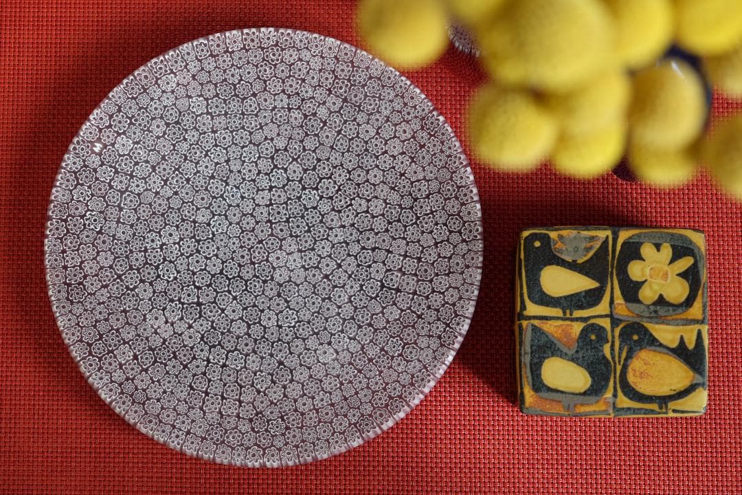 Baca バッカ テネラ 検)プレート アラビア クイストゴー ピンク パープル