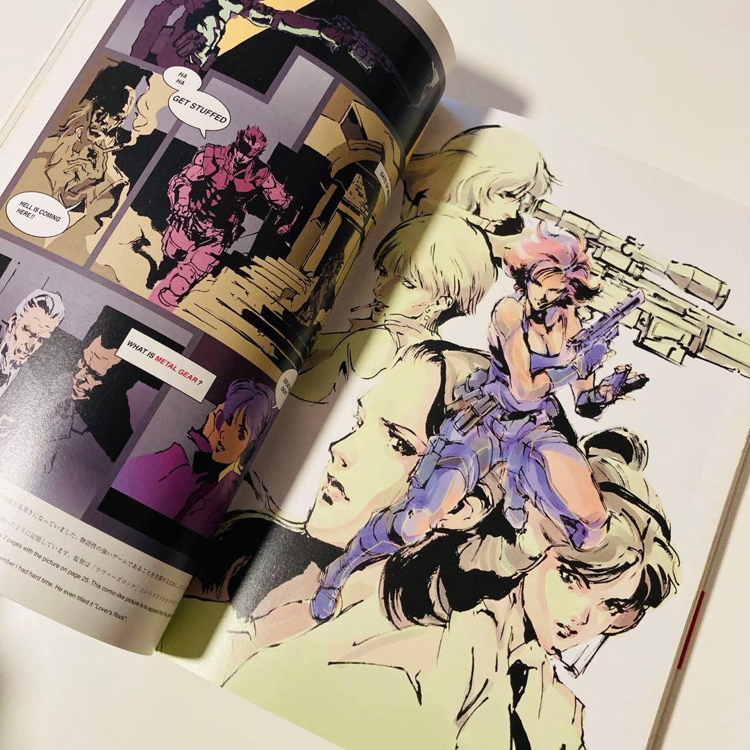 初版書✳️新川洋司『THE ART OF L GEAR SOLID』原画集